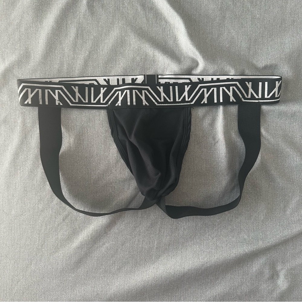 Marco Marco Jockstrap - Black/White - Large